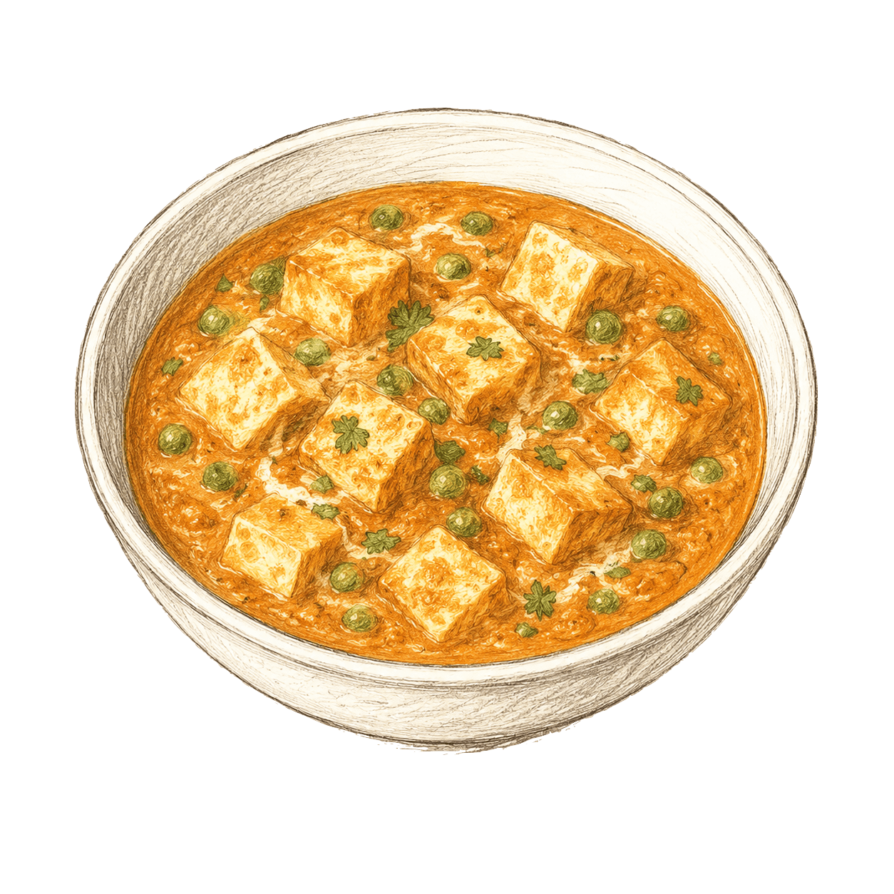 Matar Paneer